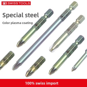 PBSWISSTOOLS ดอกไขควงไฟฟ้าฟิลลิปส์ - ดอกไขควงไฟฟ้าแบบนำเข้า ป้องกันการระเบิด พร้อมฉนวนแม่เหล็ก สำหรับสวิตช์ไฟฟ้าแบบยาว - Product Image 3