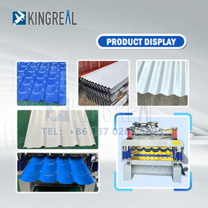 Machine de formage de rouleaux de tôles en acier ondulé galvanisé Machine de fabrication de tôle trapézoïdale pour toiture en métal et fer - Product Image 6