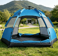 Tente de camping extérieure à montage rapide RAYCIN pour les voyages en famille, la randonnée, les pique-niques, les activités de jardin et les escapades de fin de semaine