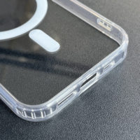 Coque de Téléphone Crystal Clear Spot pour Samsung S24 Ultra S23 Ultra, Accessoires de Téléphone en Plastique pour iPhone 16 Pro Max 15 Plus 14 13 Pro