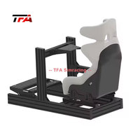 Simulador de Carreras TFA para PS4 al por Mayor, con Asiento, Cabina de Simulación, Simuladores de Carreras de Aluminio
