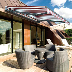 Auvent électrique rétractable 6m, <span class=keywords><strong>voile</strong></span> <span class=keywords><strong>d</strong></span>'<span class=keywords><strong>ombrage</strong></span> rétractable, boîte <span class=keywords><strong>d</strong></span>'équipement, - Product Image 4