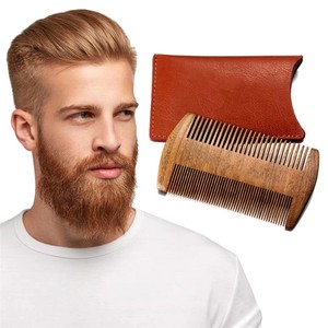 Peigne personnalisé avec logo, double face à dents, en bois, cadeau idéal pour hommes et femmes, anniversaire, mariage, peigne écologique pour coiffure - Product Image 6