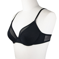 Ensemble soutien-gorge à armatures et string en maille transparente, lingerie personnalisée, ensemble soutien-gorge et culotte
