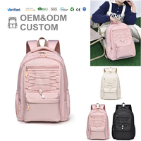Sac à dos antivol pour ordinateur portable, personnalisable en usine, imperméable, pour étudiants, avec compartiments rembourrés, logo personnalisé