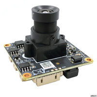 Módulo de Cámara IP H.265AI/H.265/H.264 de 20 fps y 0.001 Lux con Lente de 2.8 mm, Micrófono y Altavoz Opcionales, Compatible con POE