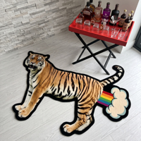 Wholesale Anime Rug and Carpet Shaggy and Fluffy Anti slip Funny Fashion Custom Design Floor Mat for Home Room Decor