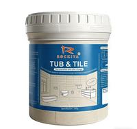 Peinture de couleur pour carrelage ROCKIYA, revêtement de rénovation rapide séchant rapidement pour céramique et porcelaine, pour salle de bain, cuisine et sol, antidérapant et durable