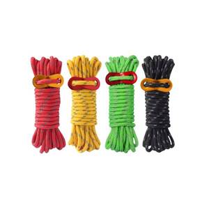 5mm X 4m Noctilucencec Rope <b>Canopy</b> <b>Tent</b> Windproof Outdoor Bundling for Camping & Hiking - Product Image 1