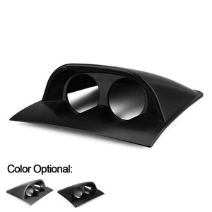 Soporte Universal para Panel de Instrumentos de Coche, Cubierta de Instrumentos de ABS de 2 Pulgadas con Doble Orificio, Accesorio de Carreras - Product Image 1