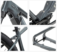 Vélo électrique CYCTRAC EM5 Gen2 en alliage d'aluminium avec frein à disque, moteur central à huit axes M560, assistance électrique au lithium