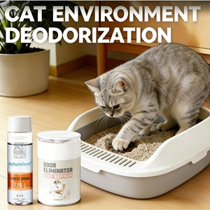 Gel Desodorante Seguro para Lamer, con Inhibición de Bacterias y Descomposición del Olor a Orina, Aroma Suave, No Tóxico, Ambientador para Gatos en Caja - Product Image 2