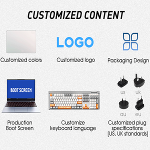 Trung Quốc hàng đầu máy tính xách tay Nhà cung cấp Màn hình đôi 16GB 1TB SSD Intel Celeron Bộ vi xử lý N95 n5095 kinh doanh máy tính xách tay OEM 15.6 + 7 inch cảm ứng - Product Image 4