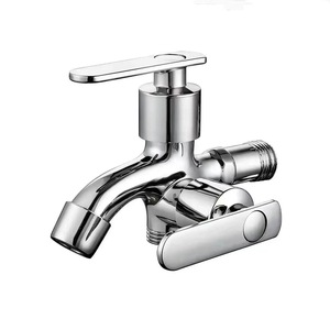 Grifo de doble propósito de aleación de zinc económico con 2 salidas para lavadora, disponible para OEM/ODM, ideal para uso en lavanderías exteriores. - Product Image 2