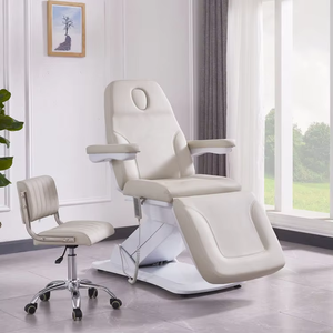 <strong>Top</strong> Selling 3 Motors Electric Cosmetic Facial Spa <strong>Beauty</strong> Bed Modern White Base <strong>Salon</strong> Furniture Massage Table for <strong>Salon</strong> - Product Image 5