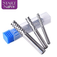 Startnow Maïs Cob Fin Fraise Carbure Tungstène PCB Fin Mill Bits Machine De Gravure CNC Coupe Ébauche Fin Mill
