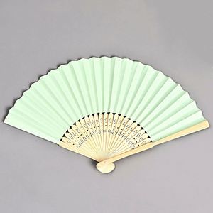 Abanicos Portátiles para Boda, Diseño de Arte Folclórico Tallado en Bambú con Estilos de Pintura que Incluyen Modelos de Animales y Ángeles, Regalo Empresarial para Invitados - Product Image 3