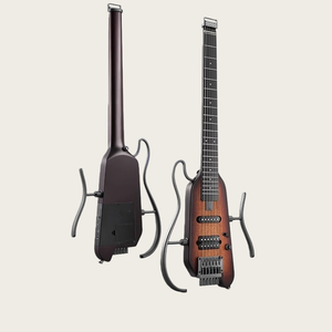 NOUVELLE CONCEPTION Ensemble de guitare électrique sans tête 6 cordes de haute qualité pour les <span class=keywords><strong>cours</strong></span> de guitare pour débutants - Product Image 3