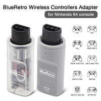 Adaptateur de manettes de jeu sans fil RetroScaler BlueRetro pour console Nintendo 64 vers manettes de jeu PS3 PS4 PS5 Nintendo Switch