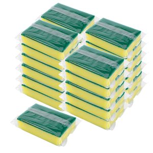 BONNO spugne confezionate singolarmente spugna per lavastoviglie da cucina sfusa piatti antigraffio spugna abrasiva spugna inodore - Product Image 1