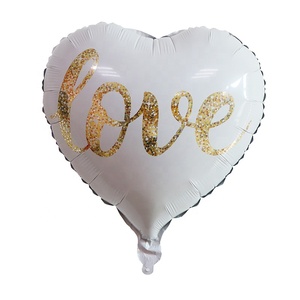 Hot Sale 18inch Mr Mrs Gold Glitter <strong>White</strong> <strong>Balloon</strong> Foil Helium <strong>Balloon</strong> for Wedding Party Hen Party <strong>Balloons</strong> Decoration - Product Image 3