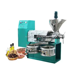 sunflower/peanut/olive oil press /combined automatic screw oil making press machine for small business