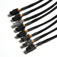Kabel Harness Kelistrikan Konektor 2 Pin 6.3mm Berisolasi PVC Elektronik Otomotif Pabrik
