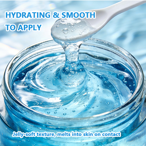 Crema <span class=keywords><strong>Viso</strong></span> Leggera a Marchio Privato <span class=keywords><strong>per</strong></span> <span class=keywords><strong>Pelle</strong></span> <span class=keywords><strong>Secca</strong></span>, Idratante Gel Acquoso con Acido Ialuronico - Product Image 5