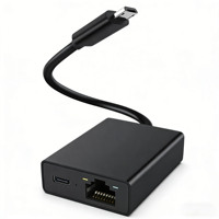 Adaptateur USB Type C vers Ethernet pour téléphone portable et PC, adaptateur réseau USB vers Ethernet 100M 1000M avec charge rapide PD 100W
