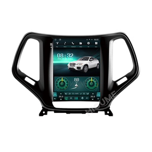 9.7 "Android 10 4Core Màn hình thẳng đứng GPS đa phương tiện Player cho Jeep Cherokee 2014 2019 xe <span class=keywords><strong>video</strong></span> đài phát thanh stereo hệ thống - Product Image 1