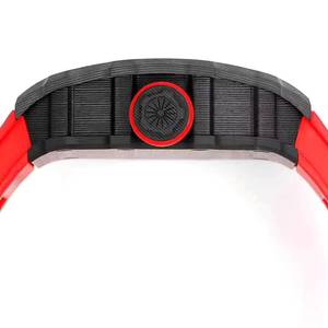 Popular RM 27-02 Full Carbon Fiber <b>Case</b> Sapphire Crystal Floating Tourbillon Movement Power Reserve Waterproof Men's <b>Watch</b> - Product Image 5