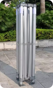 Tente de salon professionnelle 10x20 pieds avec impression de logo personnalisé, gazebo de marque, auvent hexagonal en aluminium 40mm 50mm pour événements commerciaux - Product Image 5