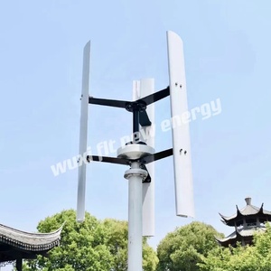 Generadores de Energía Gratuita de 10kw, 5kw, 1kw, 600w, 12v, 24v, 48v, Molino de Viento con Controlador MPPT - Product Image 6