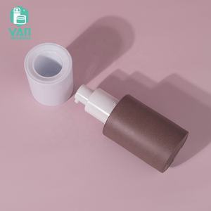 YAN Packaging Cilindro de lujo Special Rock Color 30ml-120ml 50g Glass Mist Spray Pump Botella Frascos Set Crema facial Loción facial - Product Image 4