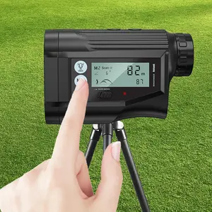 Telemetro da Golf Nohawk Clear Vision NP 600 Meter telemetro a lunga distanza con schermo laterale/strumento di misurazione della distanza da golf