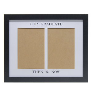 MDF gỗ tốt nghiệp của chúng tôi sau đó và bây giờ khung ảnh cắt dán khung ảnh năm học chấp nhận tùy chỉnh bữa tiệc tốt nghiệp Quà Tặng - Product Image 2