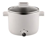 Bonne qualité Portable 1.5 litres voyage cuiseur polyvalent électrique marmite multifonctionnel Portable Pot pour cuisiner
