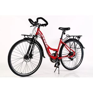 Bicicleta Híbrida Deseo de 26 Pulgadas, 21 Velocidades, Frenos de Disco, Cuadro de Aleación de Aluminio, Bicicleta Urbana - Product Image 4