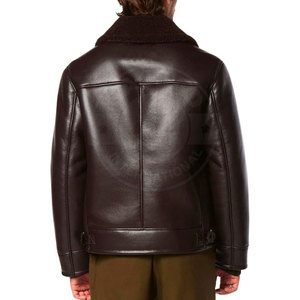 Respirant hiver chaud hommes veste en cuir tenue décontracté hommes veste en cuir à prix raisonnable - Product Image 3