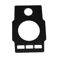 Panel de Control Táctil Acrílico Impreso Personalizado, Etiqueta OEM ODM, Impresión UV Serigráfica, Laminación de Película, Recortes CNC, Adhesivo