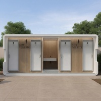 Toilettes mobiles auto-nettoyantes portables pour événements, économie d'eau, directement de l'usine, pour usage extérieur et public