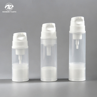 Fabricant OEM ODM – Flacons pompe airless en mousse, forme cylindrique, luxe, vides, 50ml, 80ml, 100ml, pour crème visage, emballage cosmétique