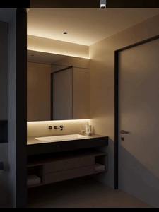 Современный Антибактериальный аптечный шкаф с внешней плиткой, настенный набор туалетных столов для ванной - Product Image 4