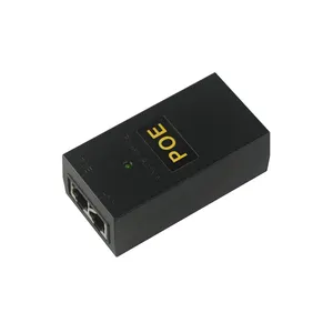 Ethernet Met Poe 24V 1a Power Injector 802.3af 2 Lan Port Splitter 12V 802.af 2a 48V 0.5a poe Adapter