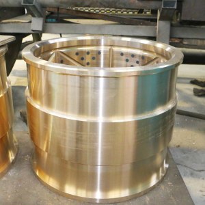 Buje de guía de bronce sin aceite ZcuAl10Fe3 Buje de cojinete de equipo metalográfico duradero - Product Image 5