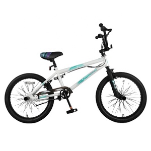 Vélo <span class=keywords><strong>BMX</strong></span> 20 pouces de haute qualité pour enfants Mini modèle <span class=keywords><strong>Freestyle</strong></span> professionnel avec fourche en acier engrenages à vitesse unique V système de freinage - Product Image 4