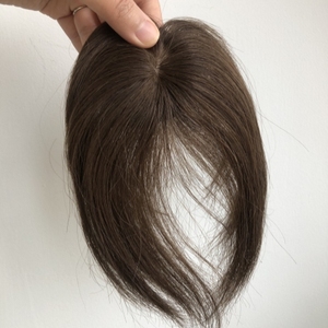 Emeda #4 colore naturale iniezione capelli Topper piccole dimensioni <span class=keywords><strong>5.5</strong></span>*6.5 cm Base di seta - Product Image 5