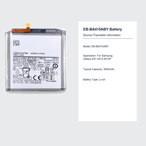 แบตเตอรี่โทรศัพท์มือถือ EB-BA415ABY สำหรับ Samsung Galaxy A41 แบตเตอรี่ลิเธียมสำรอง มีสินค้าในสต็อก - Product Image 4