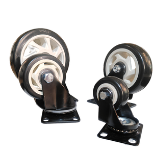 Bagage Caster Wiel Pu/Pvc/Pp Kantoorstoel Wiel Zwenkwielen Met Slot - Product Image 2