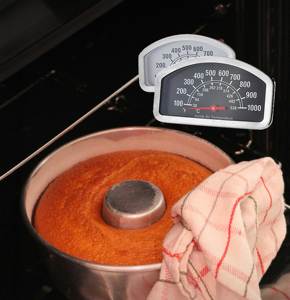 Thermomètre de cuisson en forme d'éventail SW OEM/ODM pour la viande, idéal pour les grils à charbon de bois, les fours et les barbecues - Product Image 1